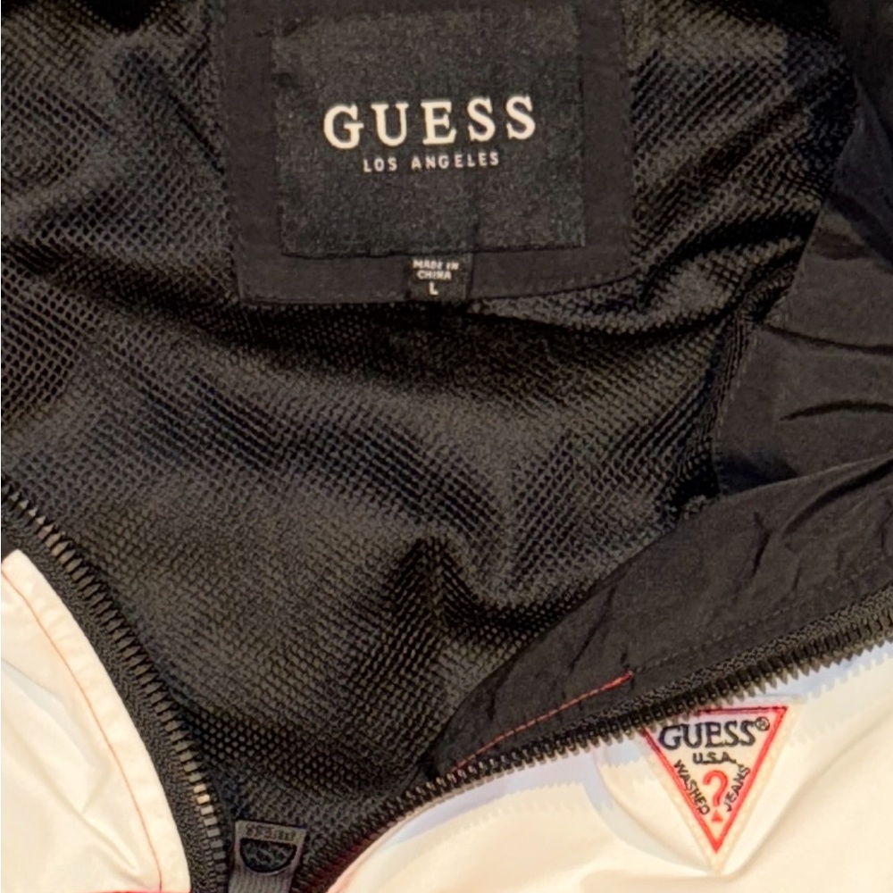 Guess Tri-Color Zip-Up Jacket - Picture 4 of 4